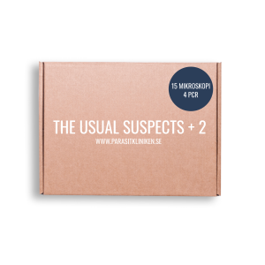 Vår storsäljare "The Usual Suspects" inkl. Schistosomiasis och Opisthorchis Viverrini